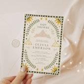 Enchangerie Forest Baby-Dusche Einladung