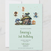 Enchangerie Mushroom zum 3. Geburtstag Einladung