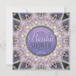 Enchant Lilac Mandala Light Brautparty Einladung