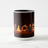 "Enchant your mornings with our Halloween mugs" Tasse (Zentrum)