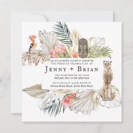 Enchanted African Safari | Boho Botanical Wedding