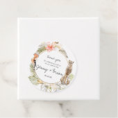 Enchanted African Safari | Hochzeit Danke Geschenkanhänger (Beispiel)