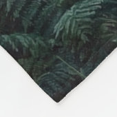 Enchanted Ancient Forest | Misty Woodland Sunlight Fleecedecke (Ecke)