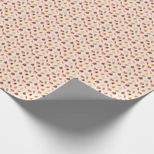 Enchanted Autumn Forest Geschenkpapier (Ecke)