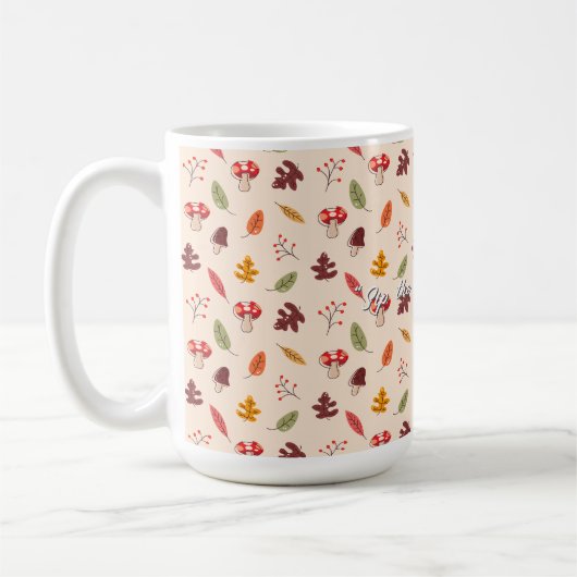 Enchanted Autumn Forest Kaffeetasse (Links)