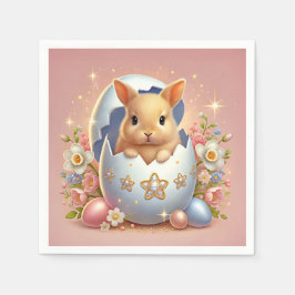 Enchanted Baby Bunny Napkins Serviette