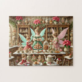 Enchanted Backküche Fee Weihnachtsküche Puzzle