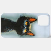 Enchanted Black Cat Case-Mate iPhone Hülle (Rückseite (Horizontal))