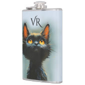 Enchanted Black Cat Flachmann (Links)