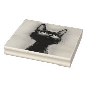 Enchanted Black Cat Gummistempel (Stempel)