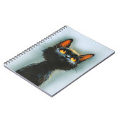 Enchanted Black Cat Notizblock (Linke Seite)