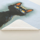 Enchanted Black Cat Sherpadecke (3/4)