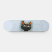 Enchanted Black Cat Skateboard (Horizontal)