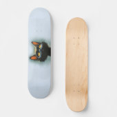 Enchanted Black Cat Skateboard (Vorderseite)