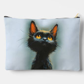 Enchanted Black Cat Zubehörtasche (Rückseite)