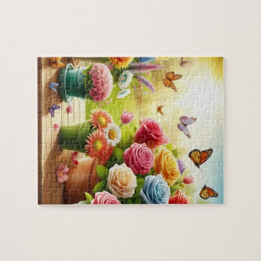 Enchanted Blooms Puzzle (Horizontal)
