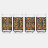 Enchanted Blue "Aztec Dream" 473ml Trinkbehälter S Dosenglas (Rechts)