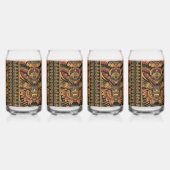 Enchanted Blue "Aztec Dream" 473ml Trinkbehälter S Dosenglas (Links)