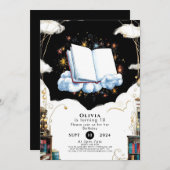 Enchanted Boho Kids Storybook Geburtstag Einladung (Vorne/Hinten)