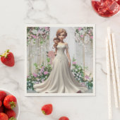 Enchanted Bride Serviette (Beispiel)