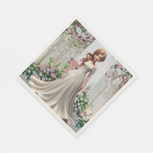 Enchanted Bride Serviette (Ecke)