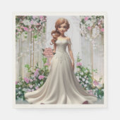 Enchanted Bride Serviette (Vorderseite)