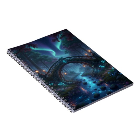 Enchanted Bridge Spiral notebook Notizblock (Rechte Seite)