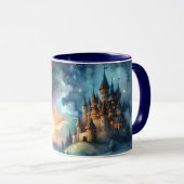 Enchanted Castle Winter Art Tasse (VorderseiteRechts)