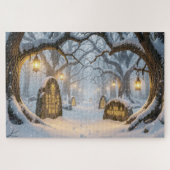 Enchanted Celtic Winter Forest Jigsaw Puzzle (Horizontal)
