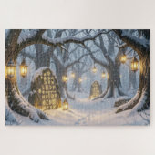 Enchanted Celtic Winter Forest Jigsaw Puzzle (Horizontal)