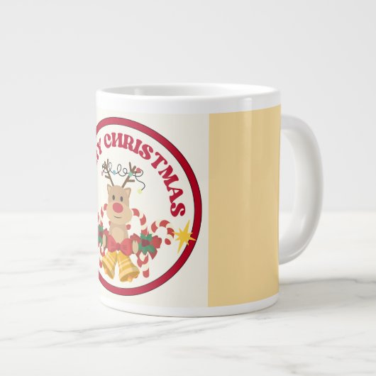 Enchanted Christmas mug Jumbo-Tasse (Vorderseite Rechts)