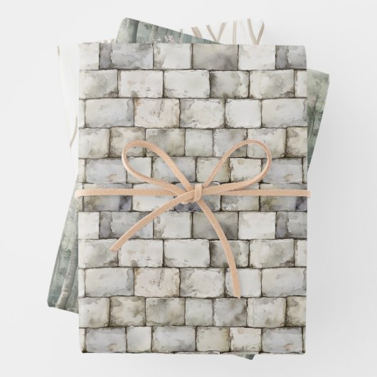 Enchanted Dream Bricks Birthday Geschenkpapier Set (Beispiel)