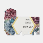 Enchanted Elegance Jewel Toned Floral Wedding Geschenkschachtel (Ungefaltet)