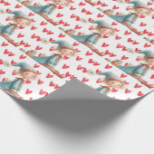 Enchanted Elf | North Pole Christmas Geschenkpapier (Ecke)