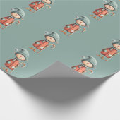 Enchanted Elf | North Pole Christmas Geschenkpapier (Ecke)