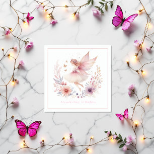 Enchanted Fairy 1. Geburtstag Party Serviette