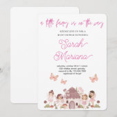 Enchanted Fairy Baby Shower Einladung (Vorne/Hinten)