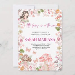 Enchanted Fairy Baby Shower  Einladung