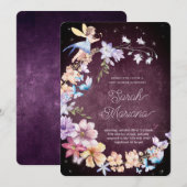 Enchanted Fairy Baby Shower Einladung (Vorne/Hinten)