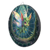 Enchanted Fairy Critter – Magical Forest Sprite  Dartscheibe (Vorderseite rechts)