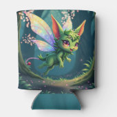 Enchanted Fairy Critter – Magical Forest Sprite  Dosenkühler (Rückseite)