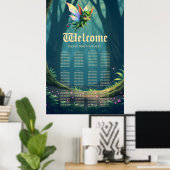 Enchanted Fairy Critter – Magical Forest Sprite  Poster (Heimbüro)