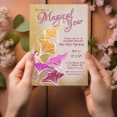 Enchanted Fairy First Magic Geburtstag Einladung