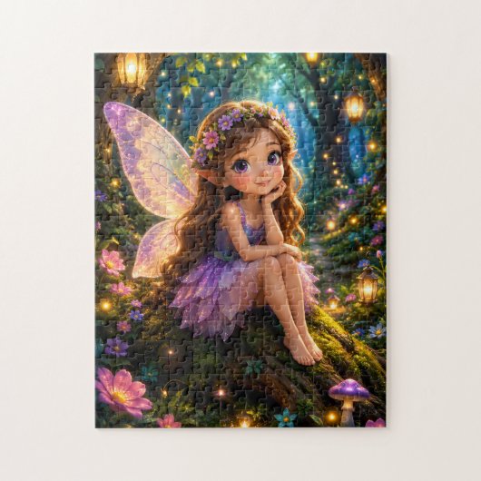 Enchanted Fairy Forest Jigsaw Puzzle (Vertikal)