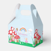 Enchanted Fairy Garden Geburtstag Vielen Dank Geschenkschachtel (Rückseite)