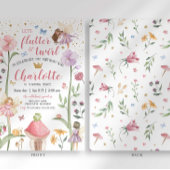 Enchanted Fairy Garden zum Geburtstag Einladung