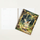 Enchanted Fairy in a Jar in a Magical Forest Planer (Anzeige)