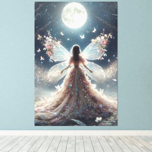 "Enchanted Fairy Realm" Leinwanddruck (Insitu (Holzboden))