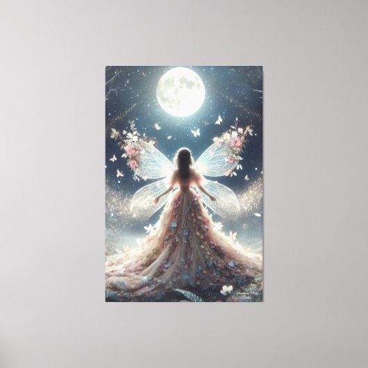 "Enchanted Fairy Realm" Leinwanddruck (Vorderseite)