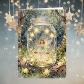 Enchanted Fairy Themed Girl's Birthday Karte